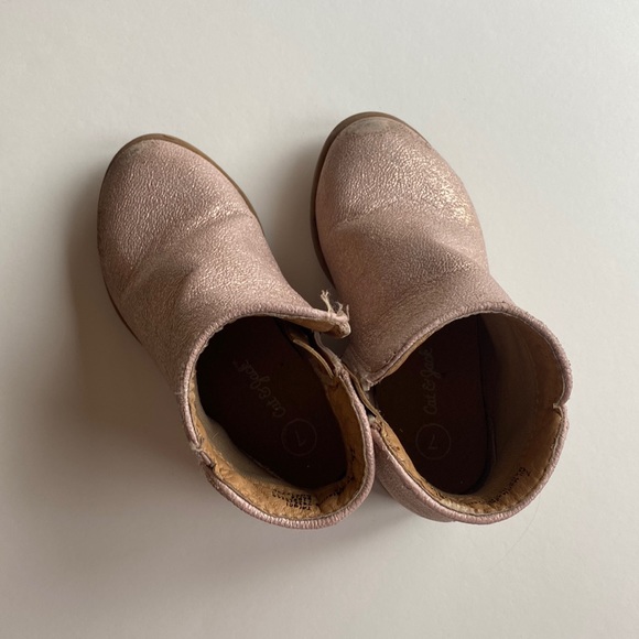 Cat & Jack sparkle pink boots - Picture 2 of 5